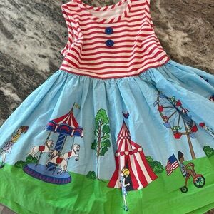 Eleanor Rose day at the fair twirl Dress size 3-4t GUC
